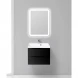 Тумба Nero Lucido 59,6 см BelBagno Marino MARINO-600-2C-SO-NL-P