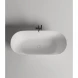 Ванна из литьевого мрамора Salini S-Sense Mona 102911G 180,7x81,5 см, отдельностоящая, белый глянец