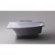 Ванна из литьевого мрамора Astra-Form Скат Solid Surface 01010082 170x75 см L, угловая, белый матовый