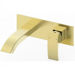 Смеситель для раковины Wonzon &amp; Woghand Fit WW-88869009-BG встраиваемый, золотой матовый