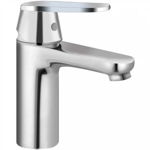 Смеситель для раковины AQUAme Prato AQMP6131 с донным клапаном, хром