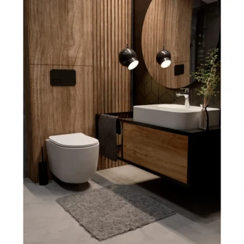 Смеситель для раковины AQUAme Prato AQMP6131 с донным клапаном, хром
