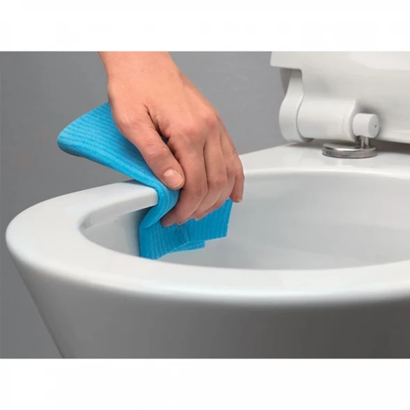 Унитаз подвесной GSI Norm 861511 безободковый, торнадо, белый глянец