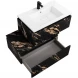 Тумба Cezares Slider SLIDER-800-1C-PI-NF-P 80 см, напольная, черный фьюжн