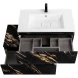Тумба Cezares Slider SLIDER-800-1C-PI-NF-P 80 см, напольная, черный фьюжн