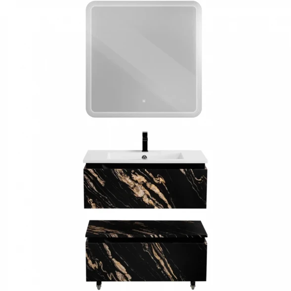 Тумба Cezares Slider SLIDER-800-1C-PI-NF-P 80 см, напольная, черный фьюжн