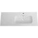 Раковина Cezares Duet CZR-8095-120-R 121x46 см R, накладная, белый