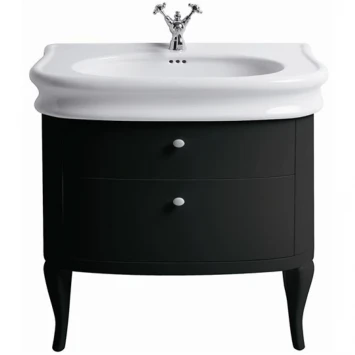 Тумба черный глянец 79,5 см Simas Lante LAM90 nero