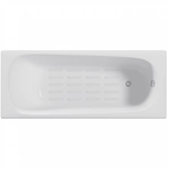 Ванна чугунная Delice Continental DLR230612-AS 150x70 см, с антискользящим покрытием, белый