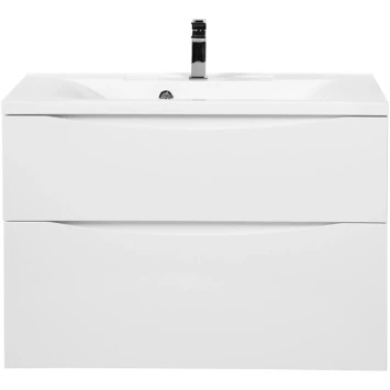 Тумба Bianco Lucido 89,6 см BelBagno Marino MARINO-H60-900-2C-SO-BL-P