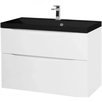 Тумба Bianco Lucido 89,6 см BelBagno Marino MARINO-H60-900-2C-SO-BL-P