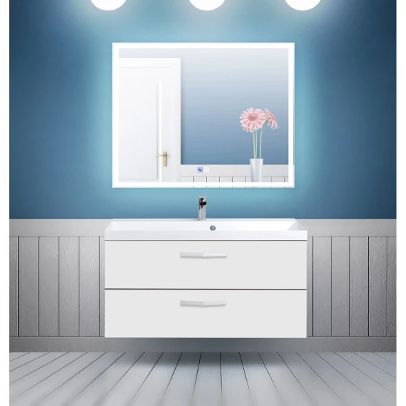 Зеркало 100x80 см BelBagno SPC-GRT-1000-800-LED-TCH-PHONE