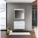 Тумба Bianco Lucido 66,4 см BelBagno Marino MARINO-CER-700-2C-SO-BL-P