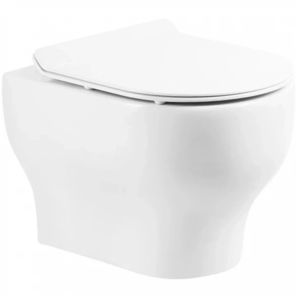 Комплект подвесной унитаз BelBagno Lucie BB063CHR + BB2111SC + система инсталляции BelBagno BB002-80 + BB005-PR-CHROME