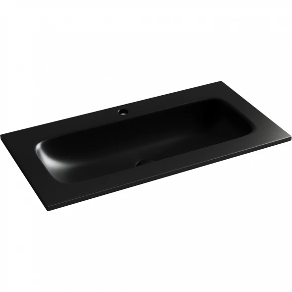 Раковина Ceramica Nova Grace CN7019MB 91x45,7 см, накладная, черный матовый