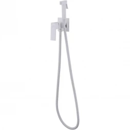 Гигиенический душ Abber Daheim AF8226W со смесителем, белый матовый