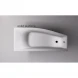 Ванна из литьевого мрамора Astra-Form Скат Solid Surface 01010083 170x75 см R, угловая, белый матовый