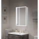 Зеркальный шкаф BelBagno SPC-GRT-500/800-1A-LED-TCH 50x80 см L/R, с LED-подсветкой, сенсорным выключателем, белый