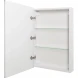 Зеркальный шкаф BelBagno SPC-GRT-500/800-1A-LED-TCH 50x80 см L/R, с LED-подсветкой, сенсорным выключателем, белый