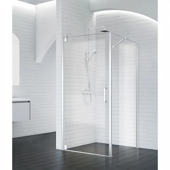 Душевой уголок 70x80 см BelBagno MARMI-AH-1-70/80-C-Cr прозрачное