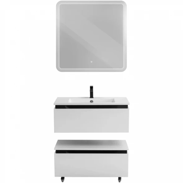 Тумба Cezares Slider SLIDER-800-1C-PI-BO 80 см, напольная, Bianco Opaco