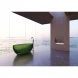 Ванна из полиэфирной смолы Abber Kristall AT9703Emerald 170x75 см, отдельностоящая, зеленый
