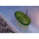 Ванна из полиэфирной смолы Abber Kristall AT9703Emerald 170x75 см, отдельностоящая, зеленый
