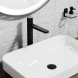 Смеситель для раковины WasserKRAFT Nuthe 9103H черный матовый