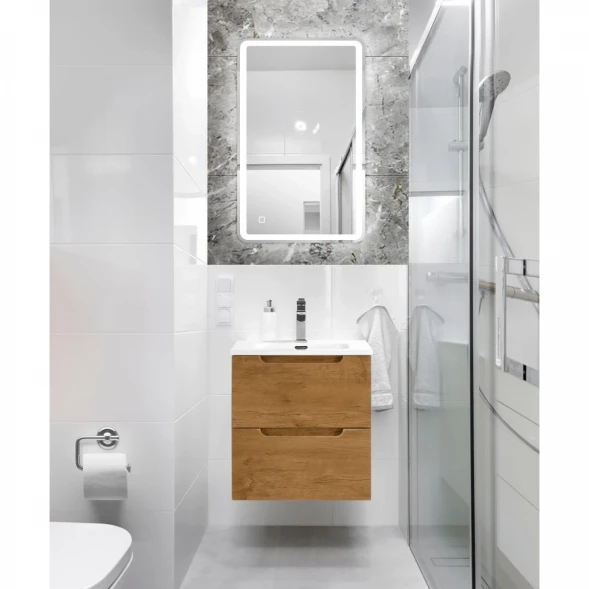 Тумба под раковину BelBagno Etna ETNA-500-2C-SO-RN 49,6 см, подвесная, Rovere Nature