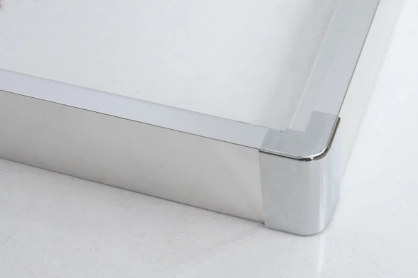 Душевой уголок 90x90 см BelBagno DUE-A-2-90-P-Cr текстурное