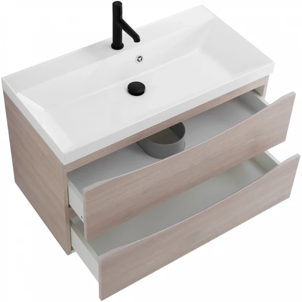 Тумба Rovere Grigio 99,6 см BelBagno Marino MARINO-1000-2C-SO-RG-P