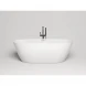 Ванна из литьевого мрамора Salini S-Stone Sofia 102521M 164,5x75,5 см, отдельностоящая, белый матовый