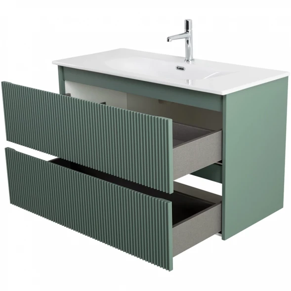 Тумба под раковину BelBagno Uno UNO-MINI-1000-2C-SO-VO 100 см, подвесная, еловый матовый