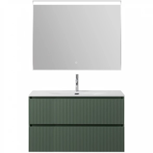 Тумба под раковину BelBagno Uno UNO-MINI-1000-2C-SO-VO 100 см, подвесная, еловый матовый