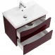 Тумба Bordo Lucido 66,4 см BelBagno Marino MARINO-CER-700-2C-SO-BRDL-P