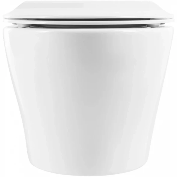 Комплект подвесной унитаз BelBagno Acqua BB340CHR + BB2020SC + система инсталляции BelBagno BB002-80 + BB005-PR-CHROME