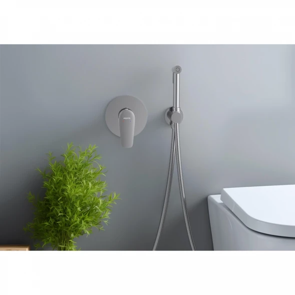 Гигиенический душ Aquatek Бетта AQ1119CR со смесителем, хром
