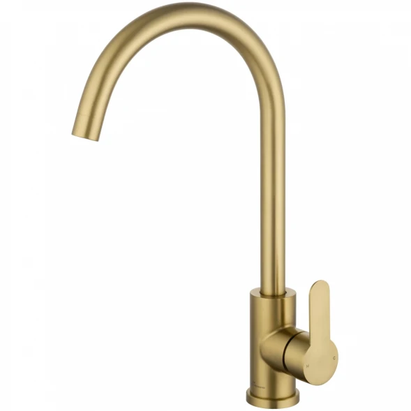 Смеситель для кухни Wonzon &amp; Woghand WW-AE4554-BG золотой матовый