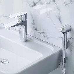 Смеситель для раковины с гигиеническим душем AM.PM Gem F90A03000