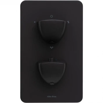 Термостат для ванны Allen Brau Infinity 5.21316-31 встраиваемый, черный матовый