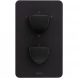 Термостат для ванны Allen Brau Infinity 5.21316-31 встраиваемый, черный матовый