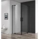 Душевой уголок 80-90x80-90 см Cezares SLIDER-A-2-80/90-C-NERO прозрачное
