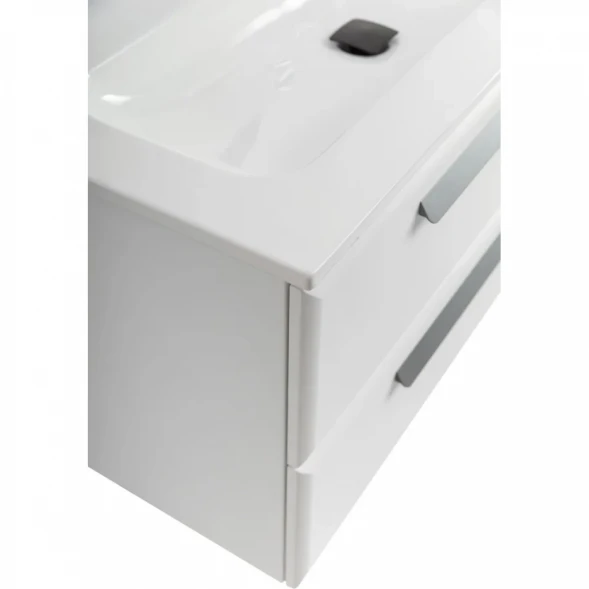 Тумба под раковину Cezares Eco ECO-CER-N-1000-2C-SO-BO 100 см, подвесная, Bianco Opaco