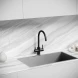 Смеситель для кухни Sancos Taper SC4012MB с подключением к фильтру, черный матовый