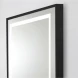 Зеркало BelBagno Kraft SPC-KRAFT-800-800-LED-TCH-WARM-NERO 80x80 см, с LED-подсветкой, сенсорным выключателем, антизапотеванием, черный