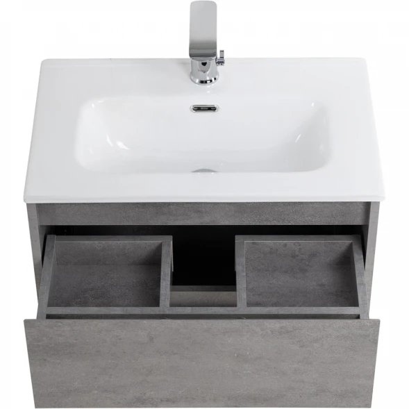 Тумба Cemento Grigio 70 см BelBagno Kraft KRAFT 39-700/390-2C-SO-CG