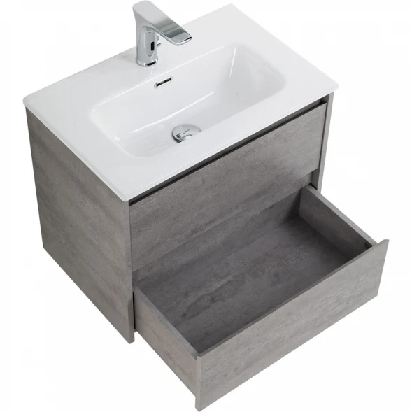 Тумба Cemento Grigio 70 см BelBagno Kraft KRAFT 39-700/390-2C-SO-CG