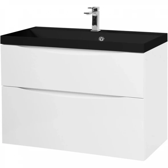 Тумба Bianco Lucido 79,6 см BelBagno Marino MARINO-H60-800-2C-SO-BL-P