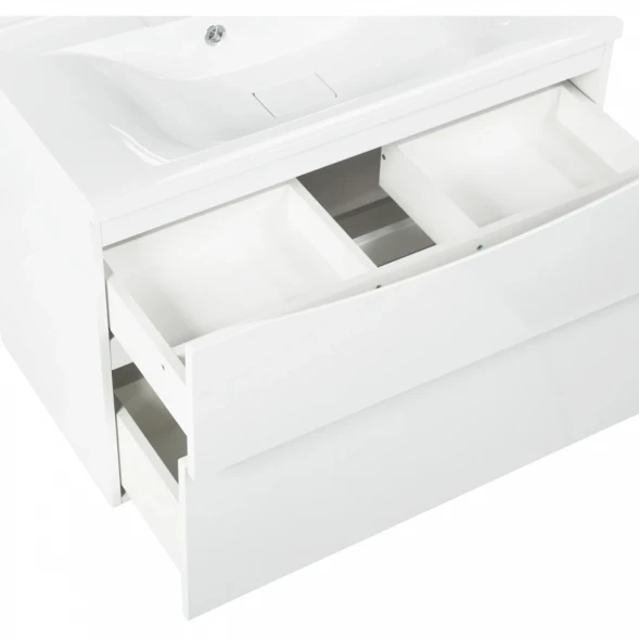 Тумба Bianco Lucido 79,6 см BelBagno Marino MARINO-H60-800-2C-SO-BL-P