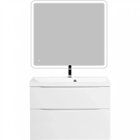 Тумба Bianco Lucido 79,6 см BelBagno Marino MARINO-H60-800-2C-SO-BL-P